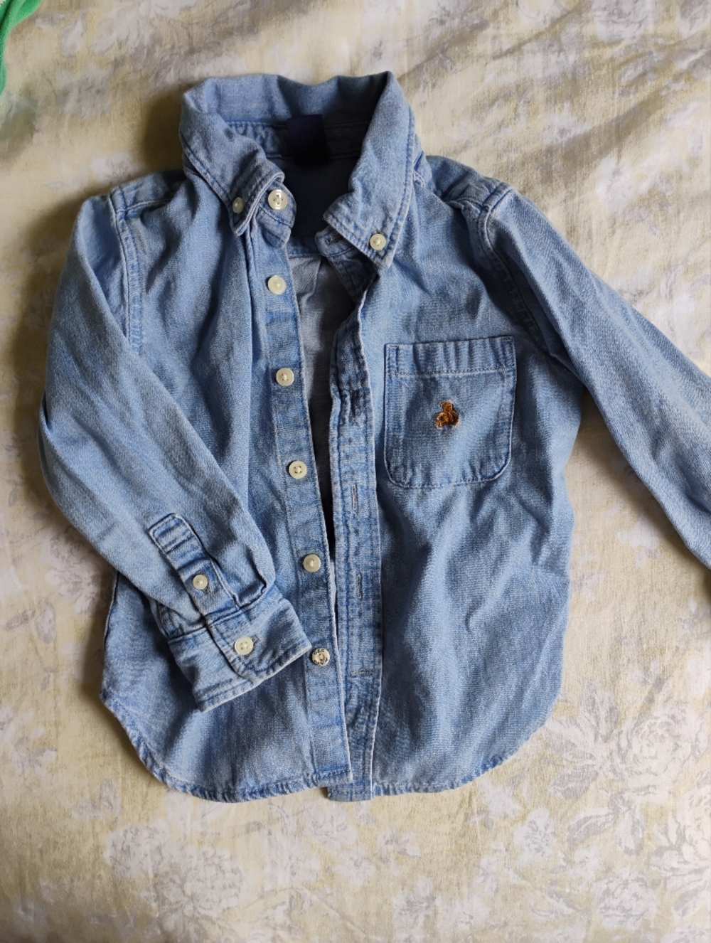 Baby Gap Button Down Denim Shirt